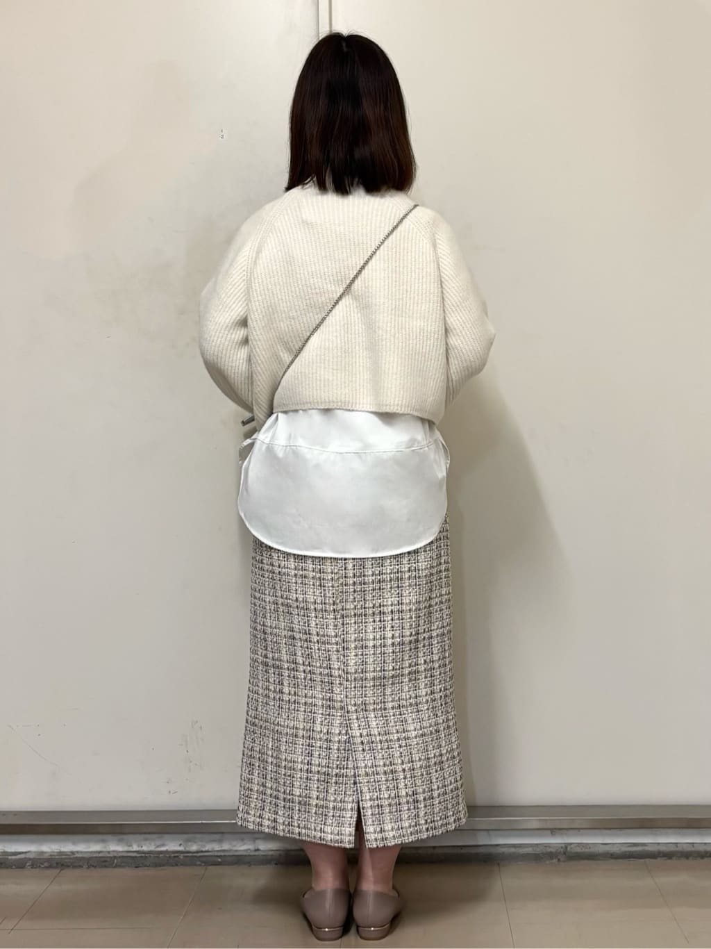やまさんの「OPAQUE.CLIP｜【生活防水／抗菌防臭加工】Vフラットパンプス」を使ったコーディネート