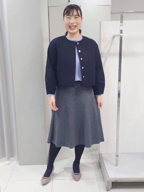 AZUSAさんの「Reflect｜【ゆったり着られる◎】ワイドリブニットプルオーバー」を使ったコーディネート