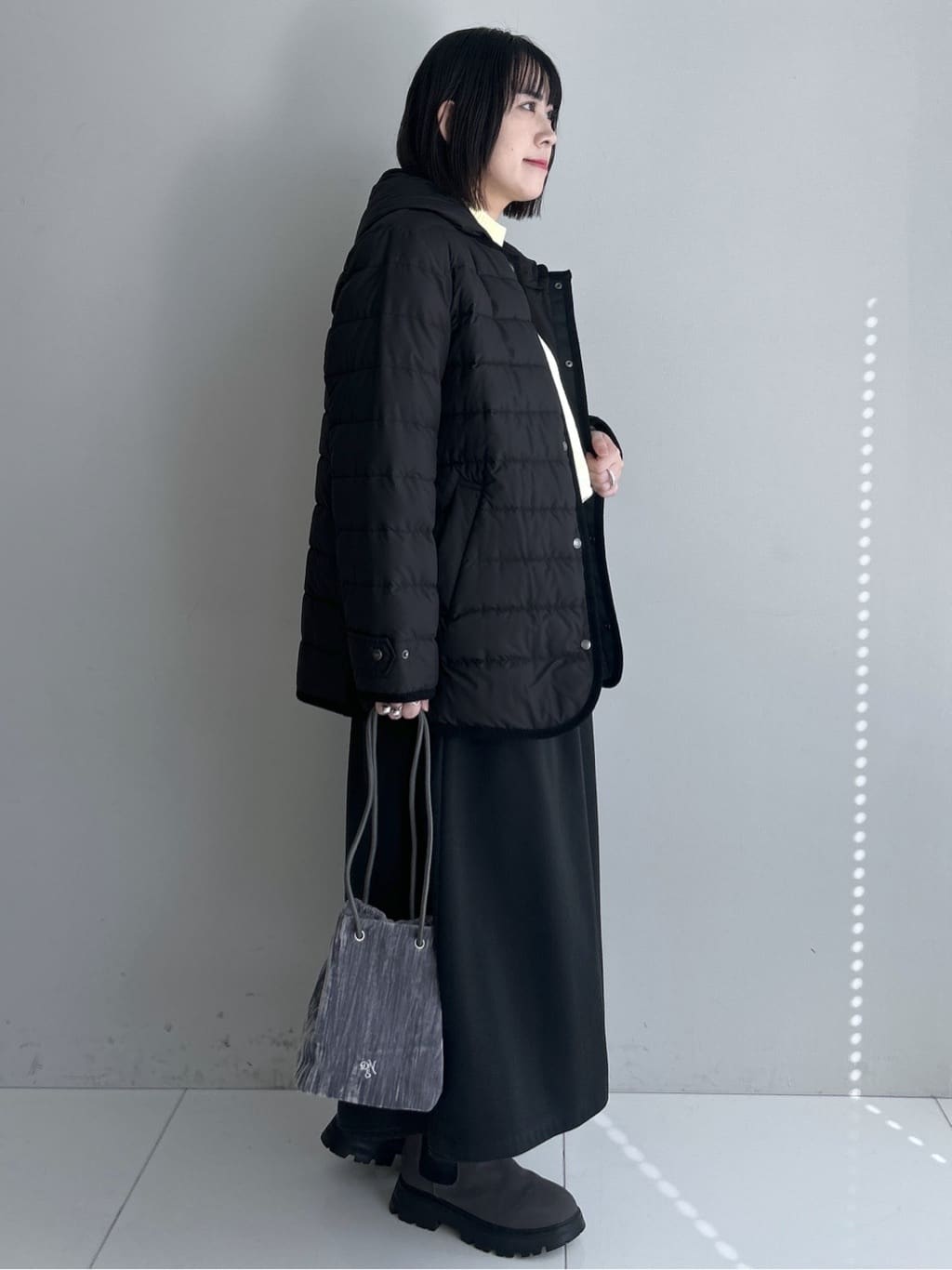 Hirokaさんの「Dessin｜【撥水・2WAY】ミュラーダウンコートミドル丈」を使ったコーディネート