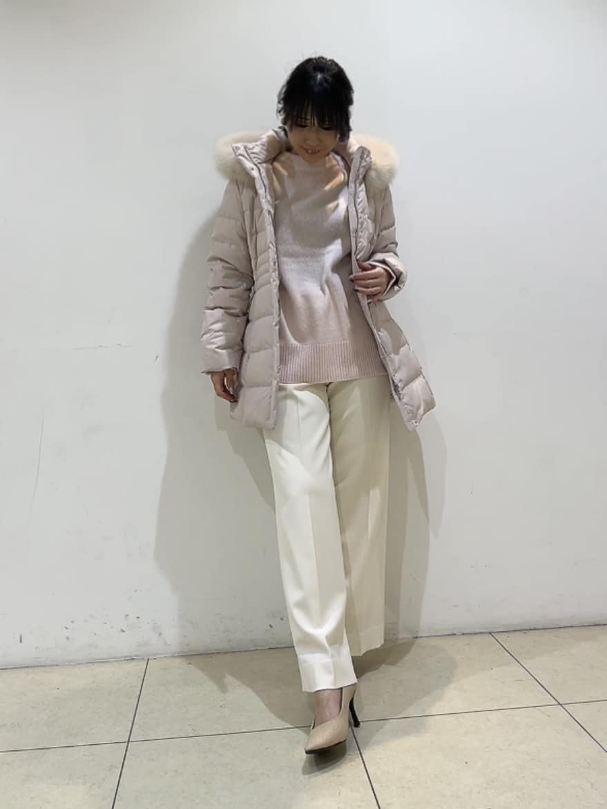 watanabeさんの「UNTITLED｜【はっ水機能/フード取り外し可】ミディダウンコート」を使ったコーディネート