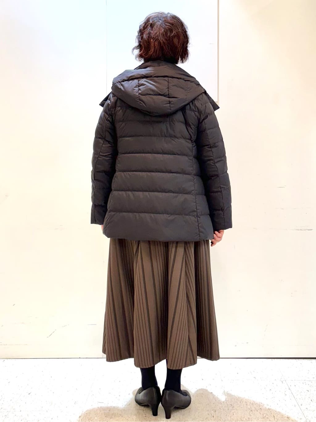ヤスコさんの「Reflect｜【SS-4Lサイズ】フーデッドミドルダウンコート」を使ったコーディネート