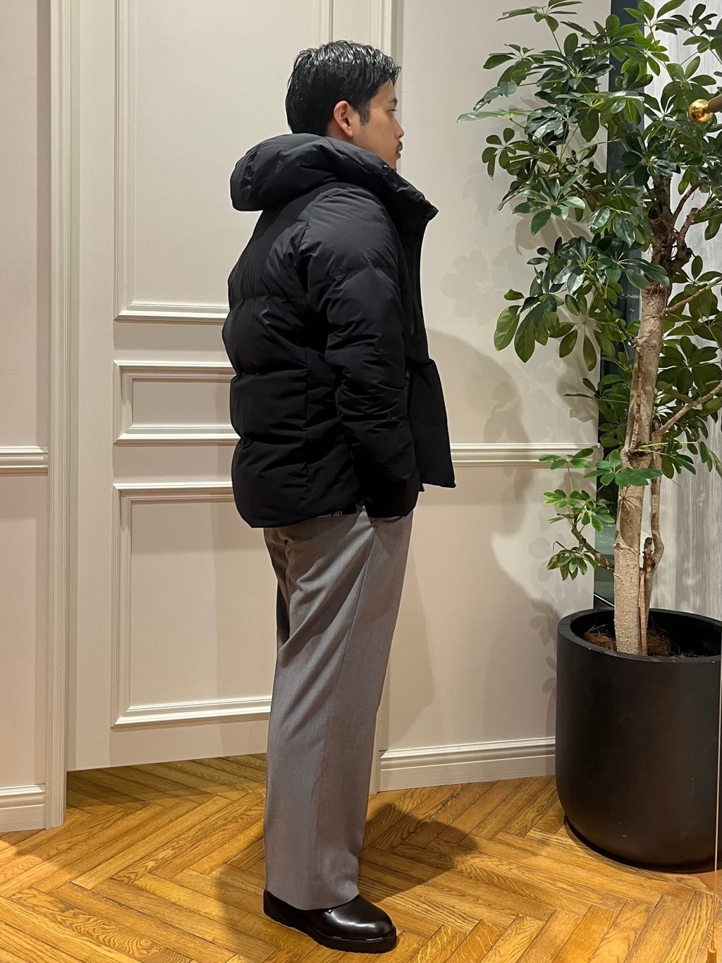 Tokuさんの「DRESSTERIOR｜◆【700フィルパワー/高品質ダウン】ホワイトグース ホットメルトダウンMark2」を使ったコーディネート
