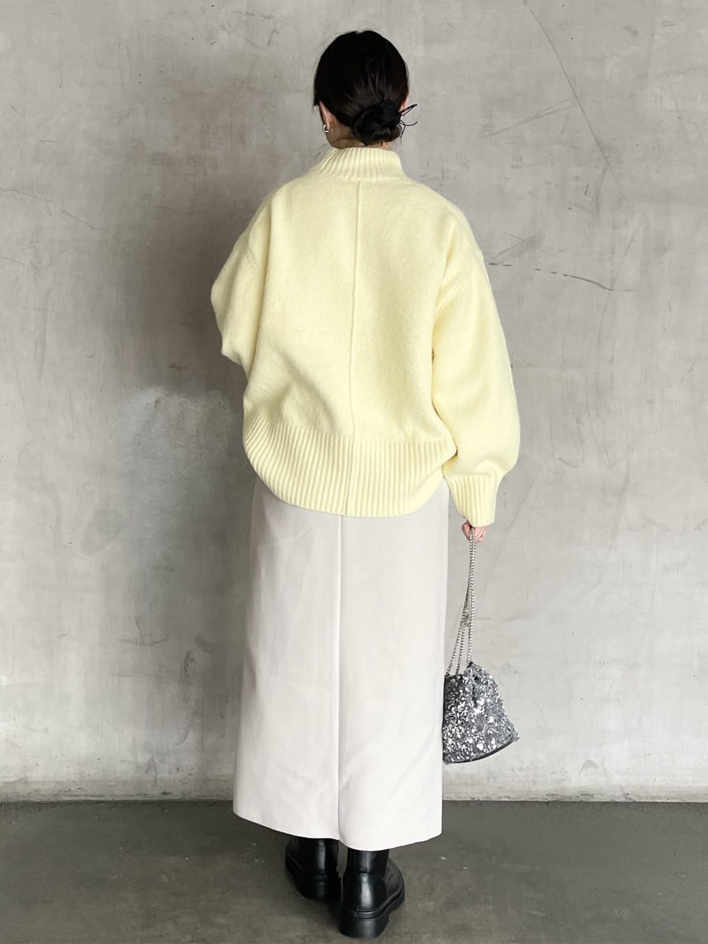 tomokoさんの「OPAQUE.CLIP｜ふわふわハイネックニット【洗濯機OK】」を使ったコーディネート