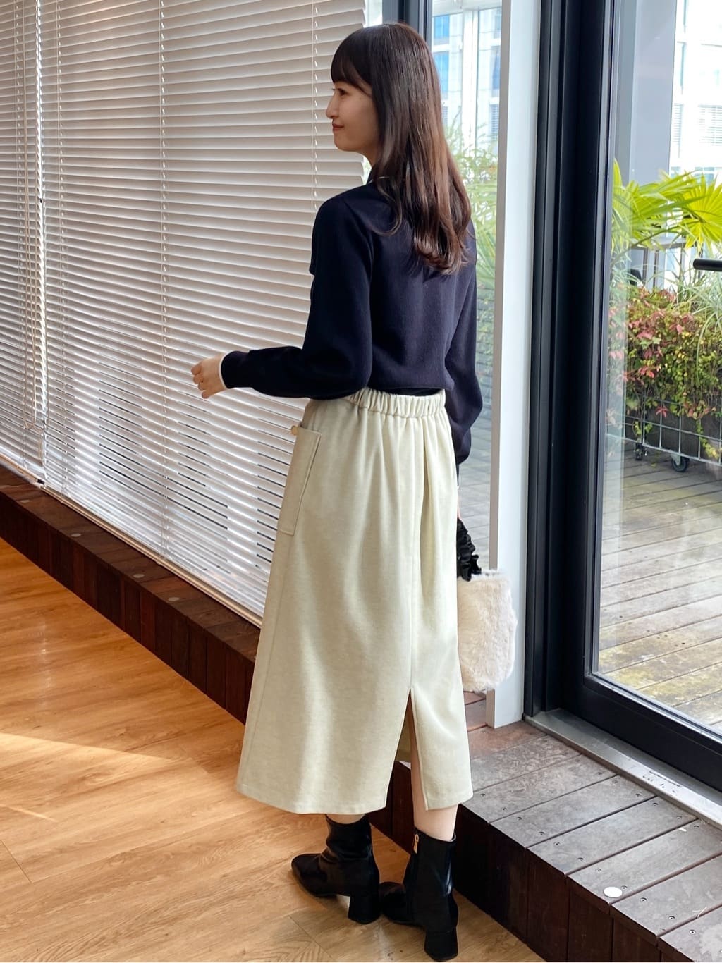 みさかさんの「index｜ヘンリーパールミニボウタイニット【洗濯機OK】」を使ったコーディネート