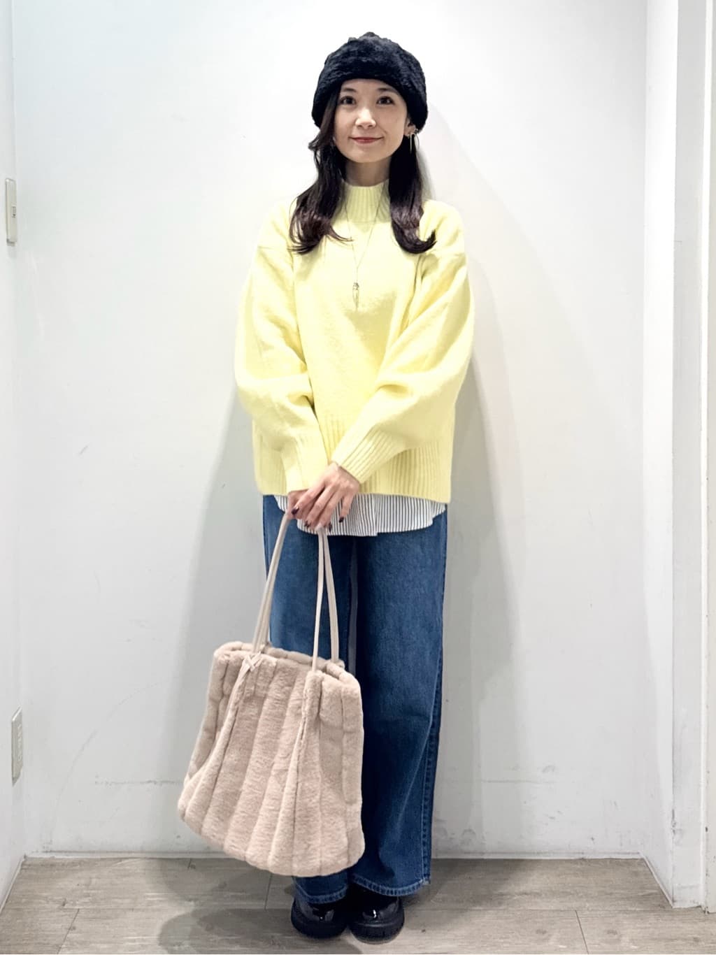 yuicciさんの「OPAQUE.CLIP｜シャツドッキングカットソー【洗濯機OK】」を使ったコーディネート