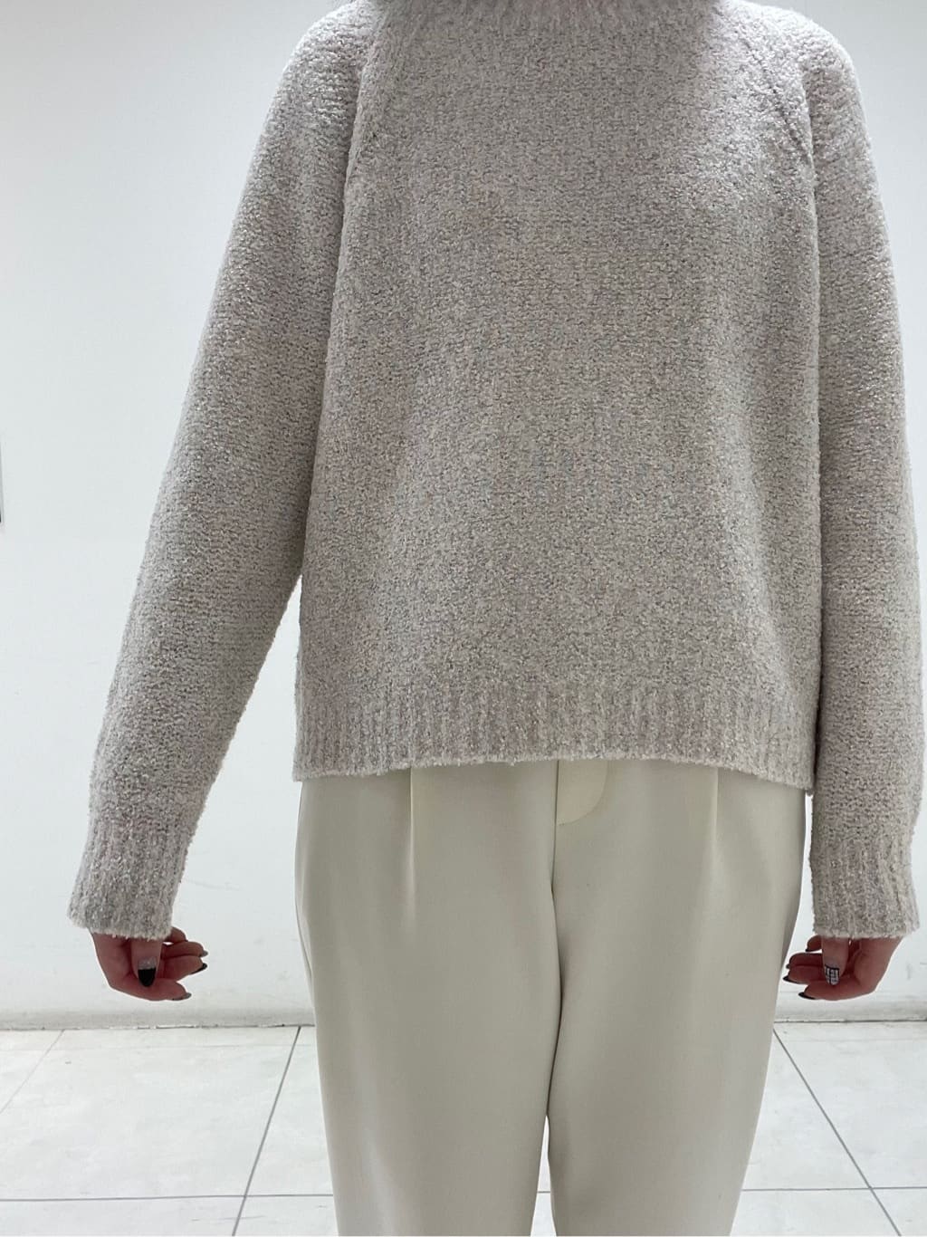 mさんの「INDIVI｜【名品／撥水／抗菌防臭】ショート丈リサイクルダウンコート」を使ったコーディネート