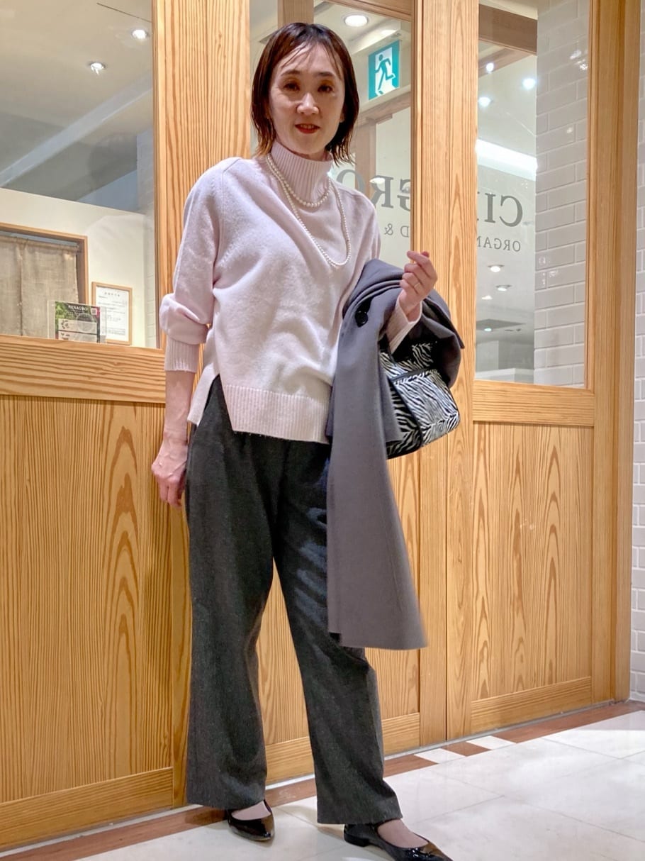 ゆうさんの「UNTITLED｜【スタイリッシュ／オンオフ兼用】ウールチェスターコート」を使ったコーディネート