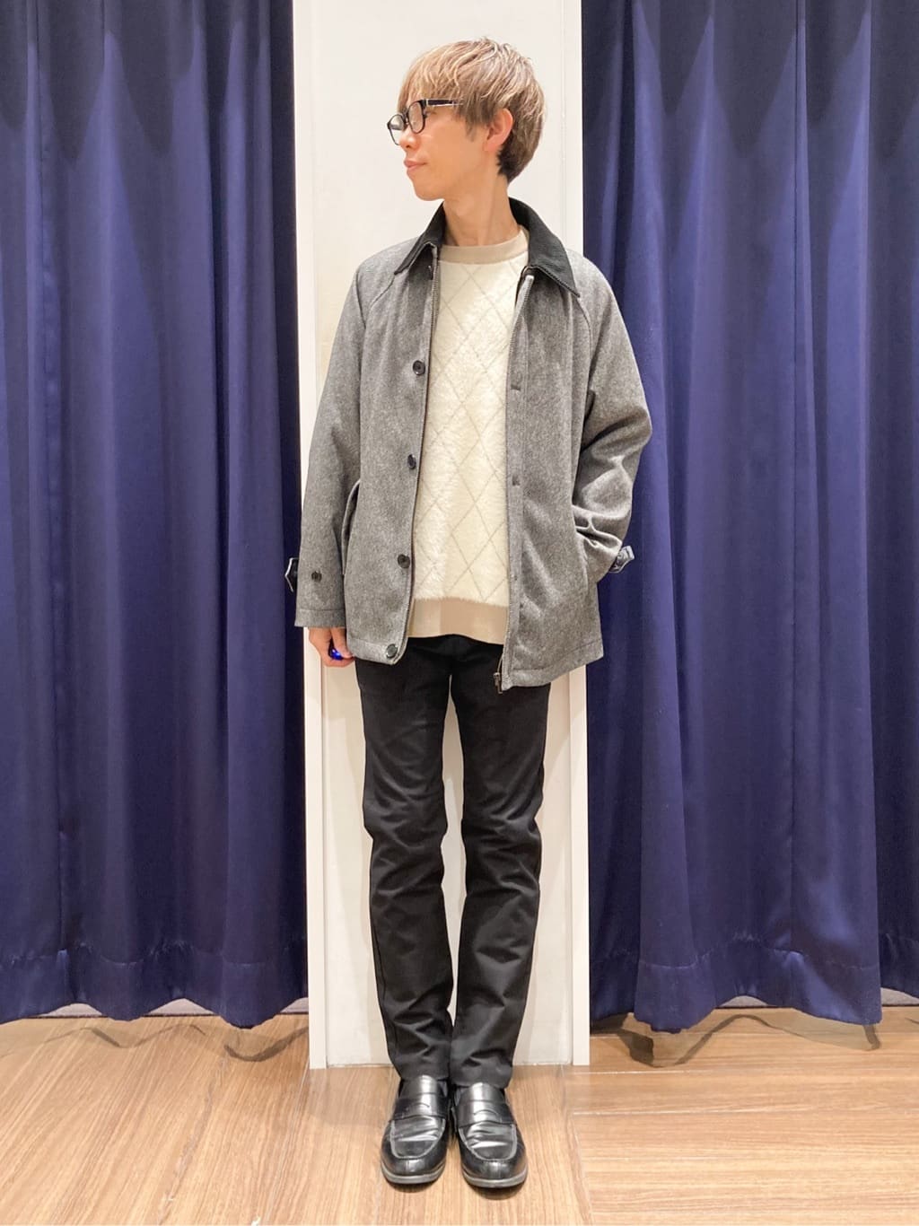 つーじーさんの「THE SHOP TK｜2通りの着こなしができる ウーリック デッキブルゾン」を使ったコーディネート