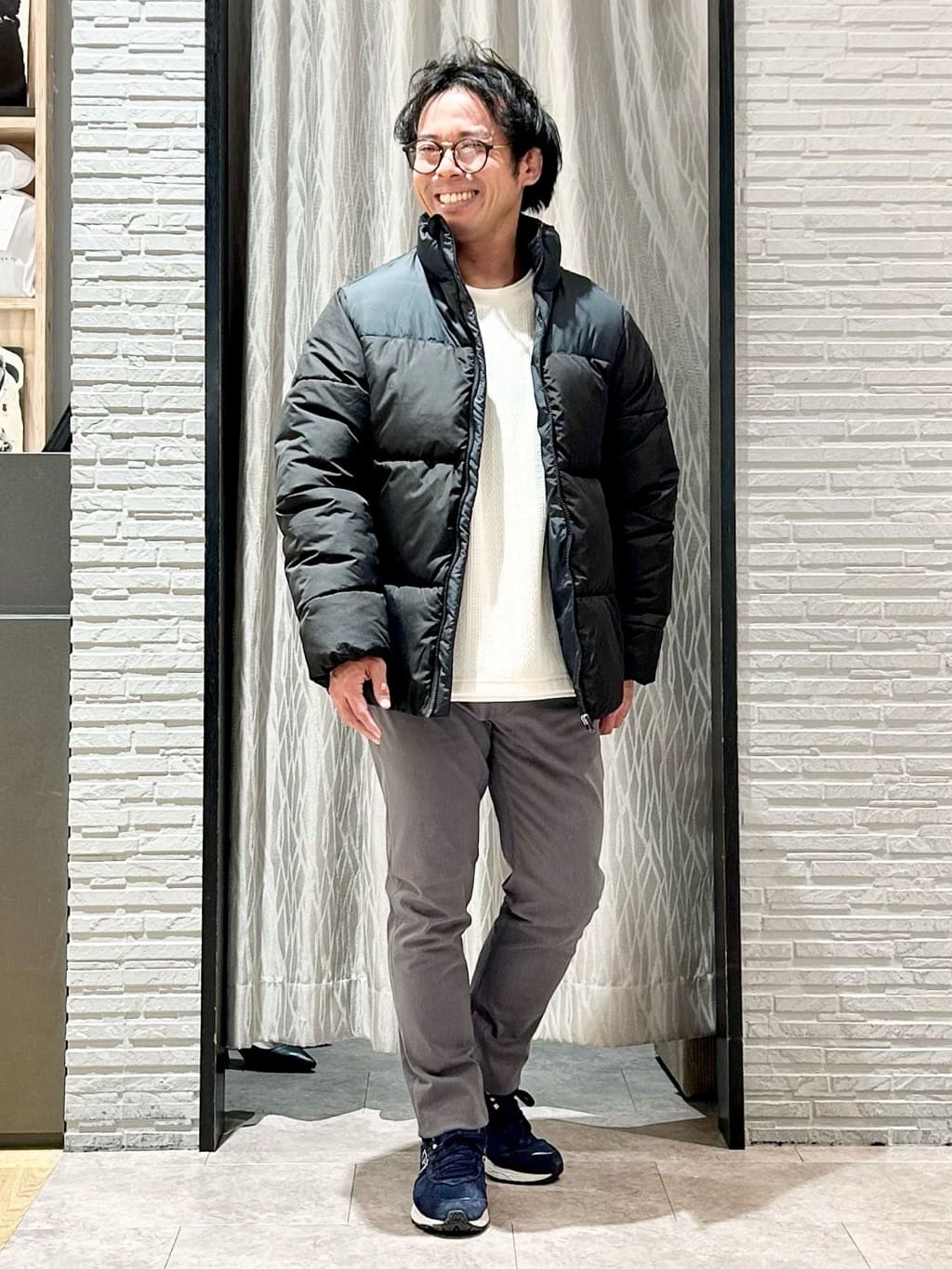 KENJI Iさんの「THE SHOP TK｜【撥水/洗濯機可】寒い季節でも快適 中綿スタンドブルゾン」を使ったコーディネート