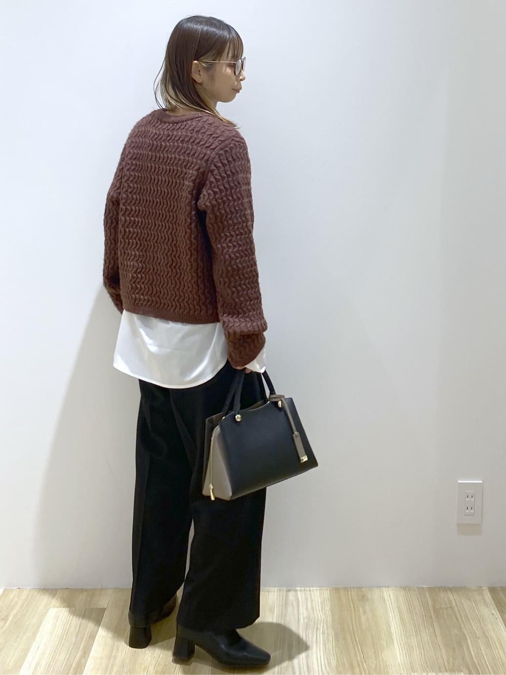えりさんの「OPAQUE.CLIP｜シャツドッキングカットソー【洗濯機OK】」を使ったコーディネート