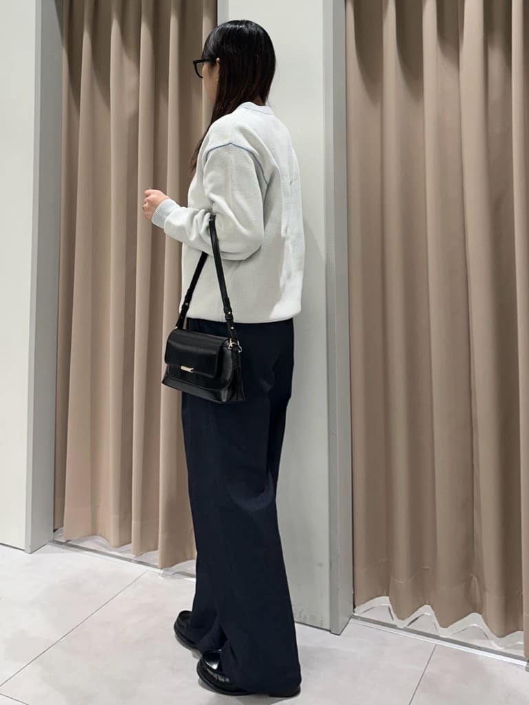 cottonさんの「THE SHOP TK｜【大人の上品カジュアルを叶える】ハグするニット 洗濯機OK／6色展開」を使ったコーディネート