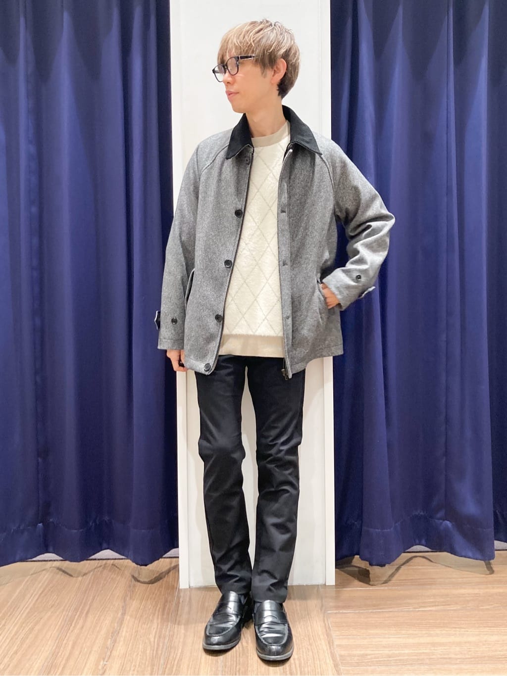 つーじーさんの「THE SHOP TK｜2通りの着こなしができる ウーリック デッキブルゾン」を使ったコーディネート