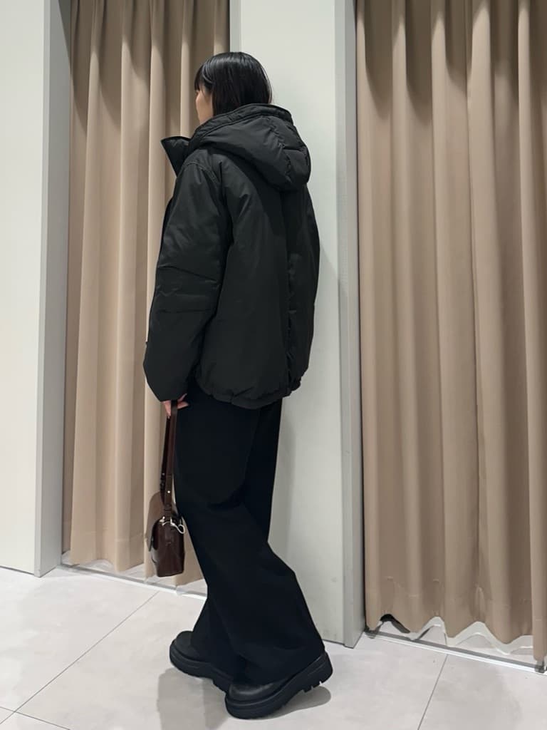 cottonさんの「THE SHOP TK｜【ぎゅっとされているような暖かさ】撥水中綿ブルゾン」を使ったコーディネート