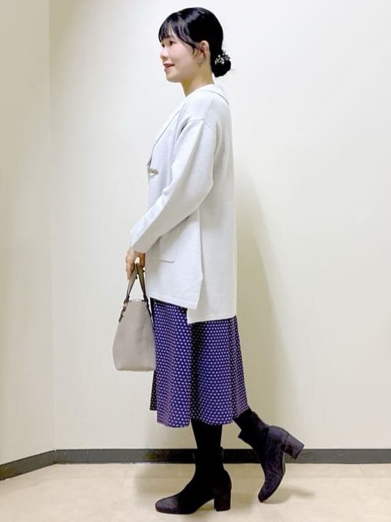  beni_gingerさんの「Reflect｜【ライトアウター／気軽な羽織に◎】オフボディカーディガン」を使ったコーディネート