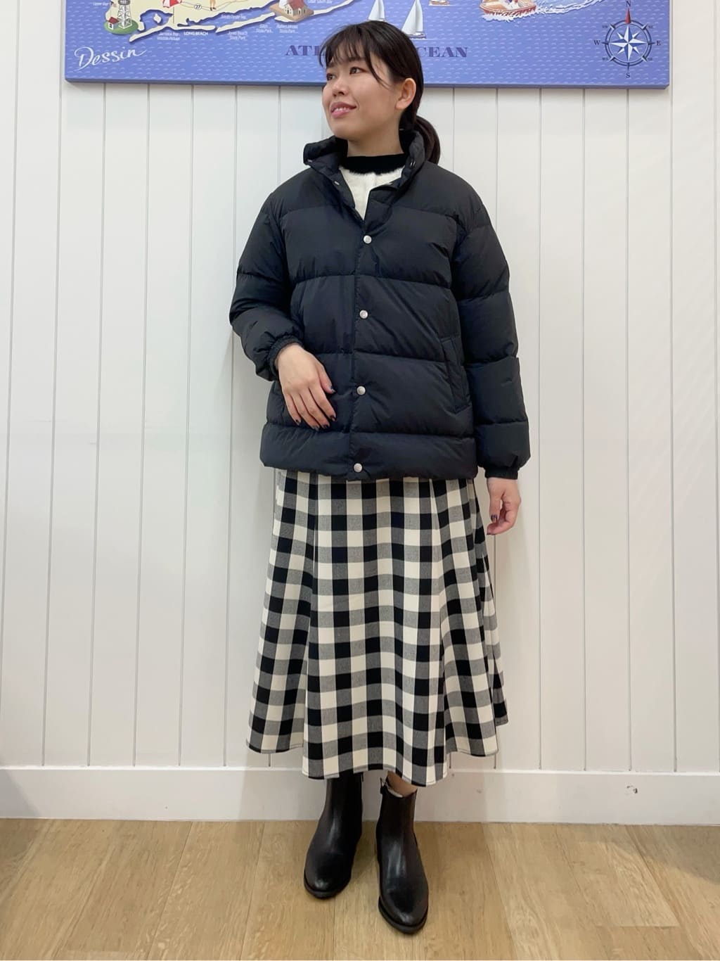 Mayaさんの「Dessin｜2WAYコードハンドルミニトート」を使ったコーディネート