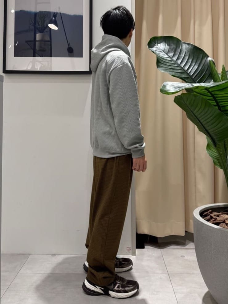はさんの「THE SHOP TK｜フクレキルトパーカ 【洗濯機OK】」を使ったコーディネート