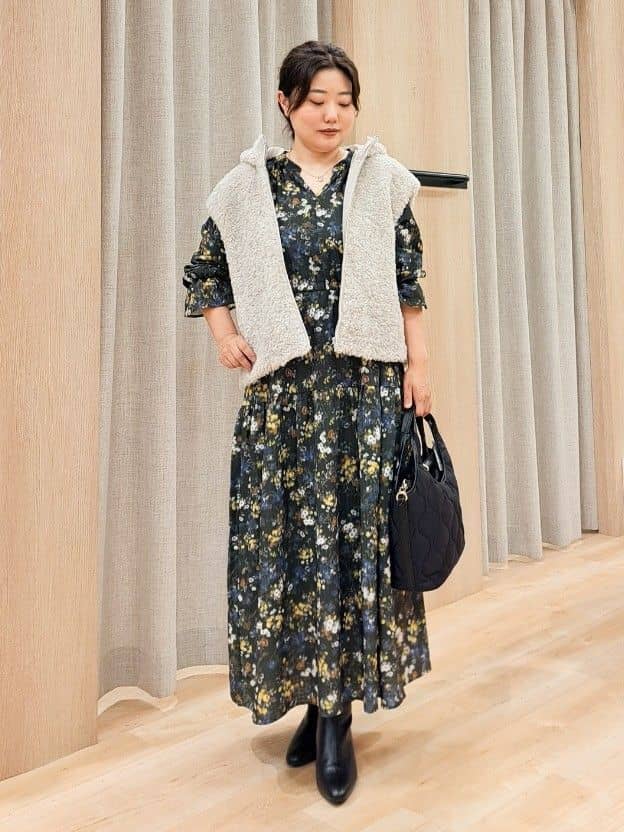 ふるさんの「grove｜【名品アウター/3WAY・はっ水】ボアライナー付マウンテンパーカ」を使ったコーディネート