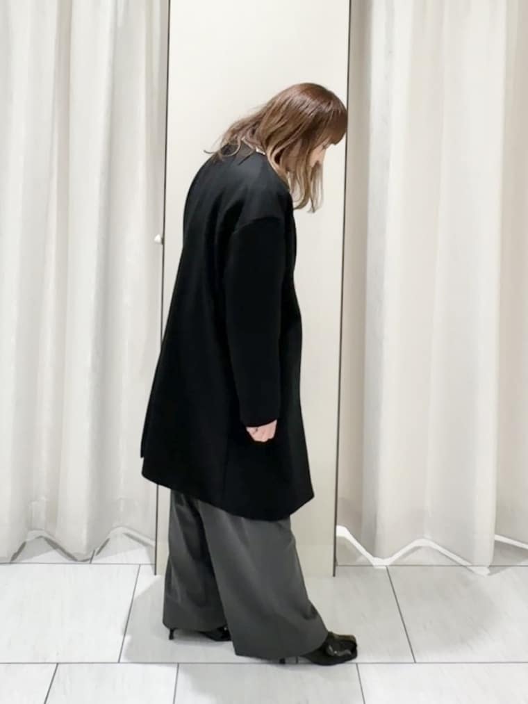 ʏᴜᴋɪᴋᴏさんの「UNTITLED｜【ラメ風/着映え】ファンシーヤーン カーディガン」を使ったコーディネート