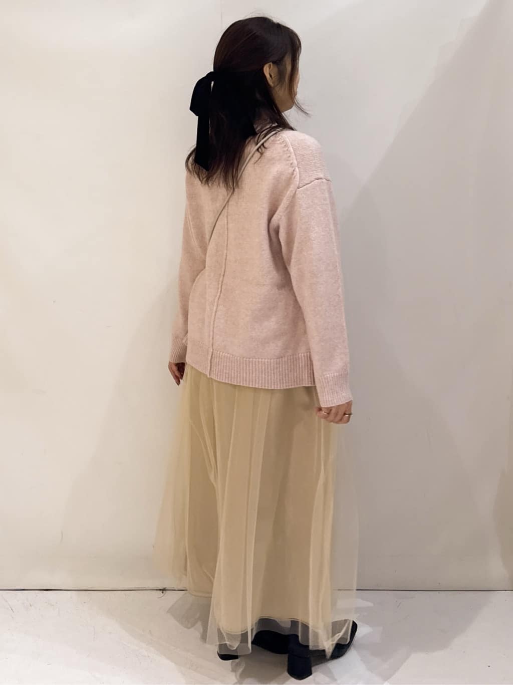 nakkoさんの「OPAQUE.CLIP｜チュールイージーギャザースカート【洗濯機OK】」を使ったコーディネート