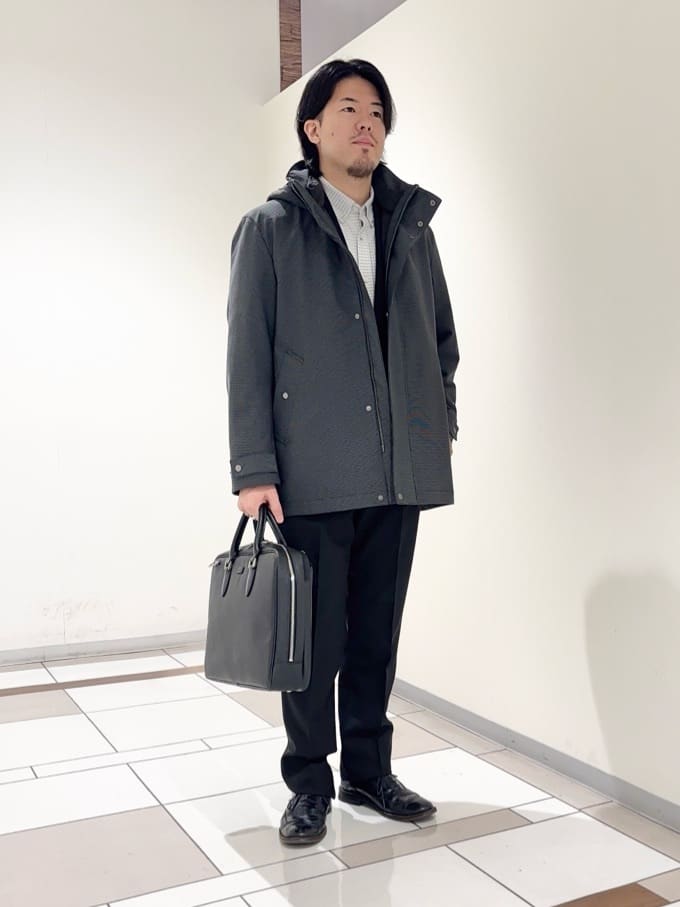 及川さんの「TAKEO KIKUCHI｜【3WAY】ドビー ダウンライナー付ブルゾン」を使ったコーディネート