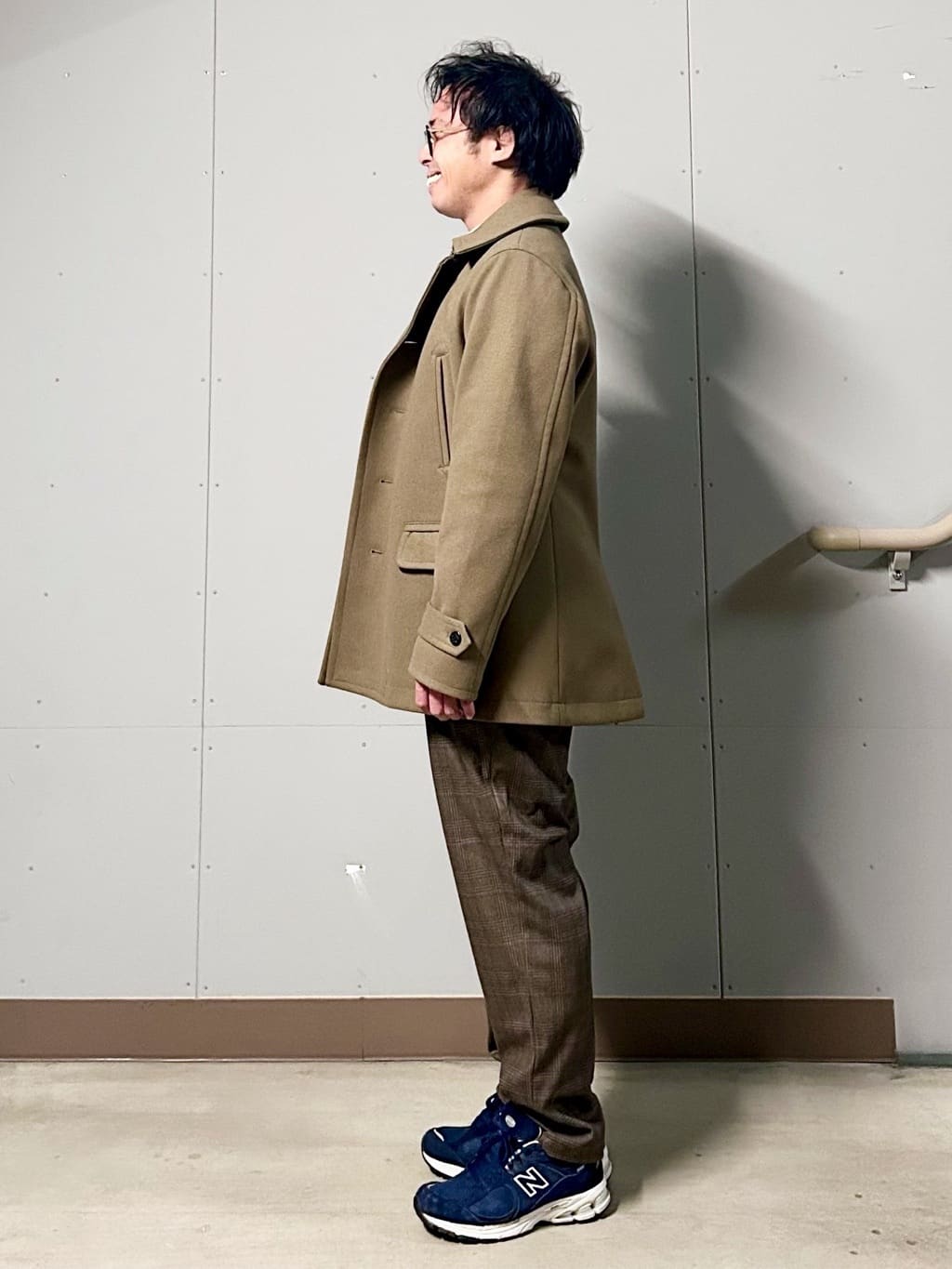 KENJI Iさんの「THE SHOP TK｜ウーリックシングルPジャケット」を使ったコーディネート