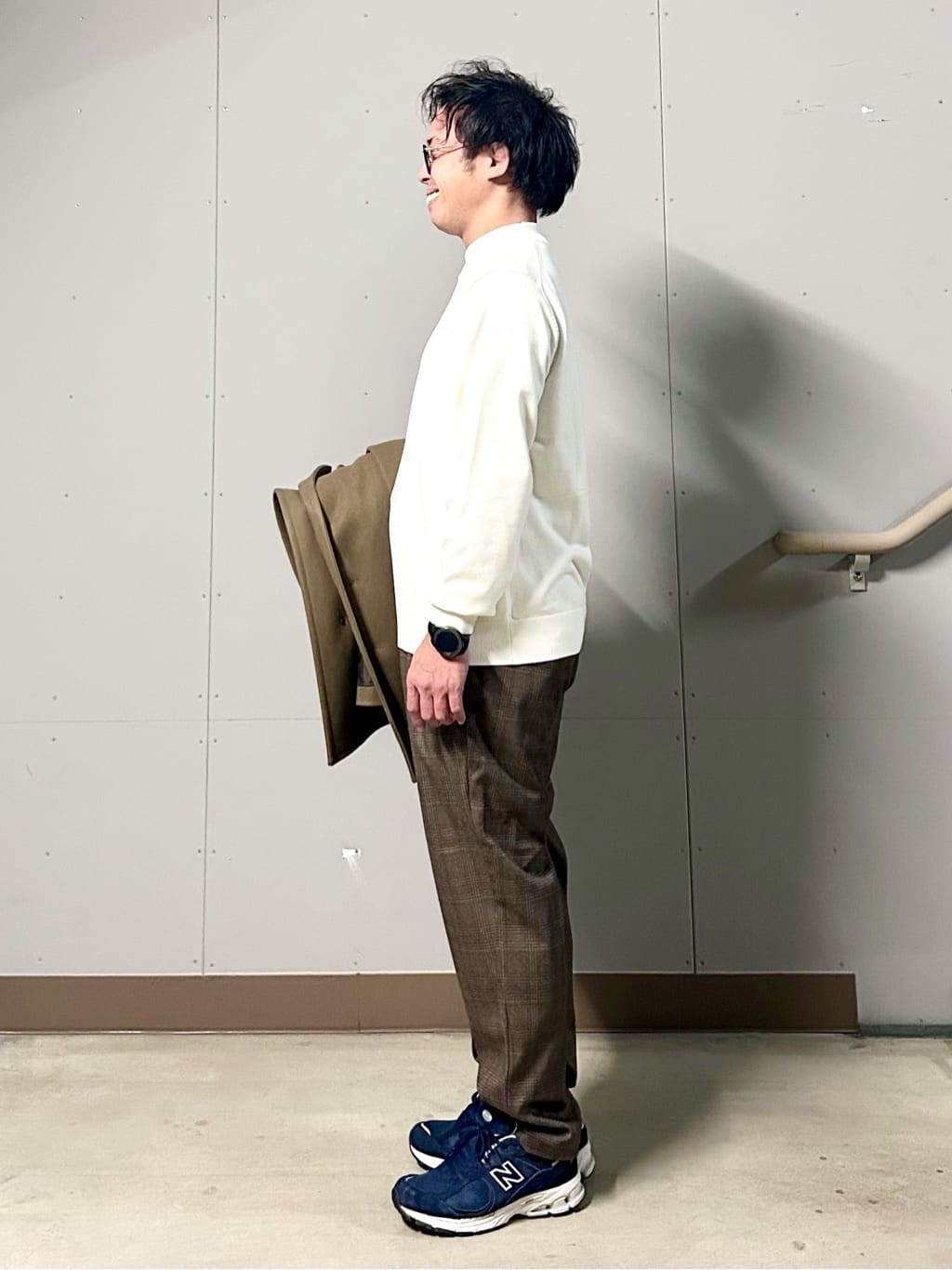 KENJI Iさんの「THE SHOP TK｜ウーリックシングルPジャケット」を使ったコーディネート