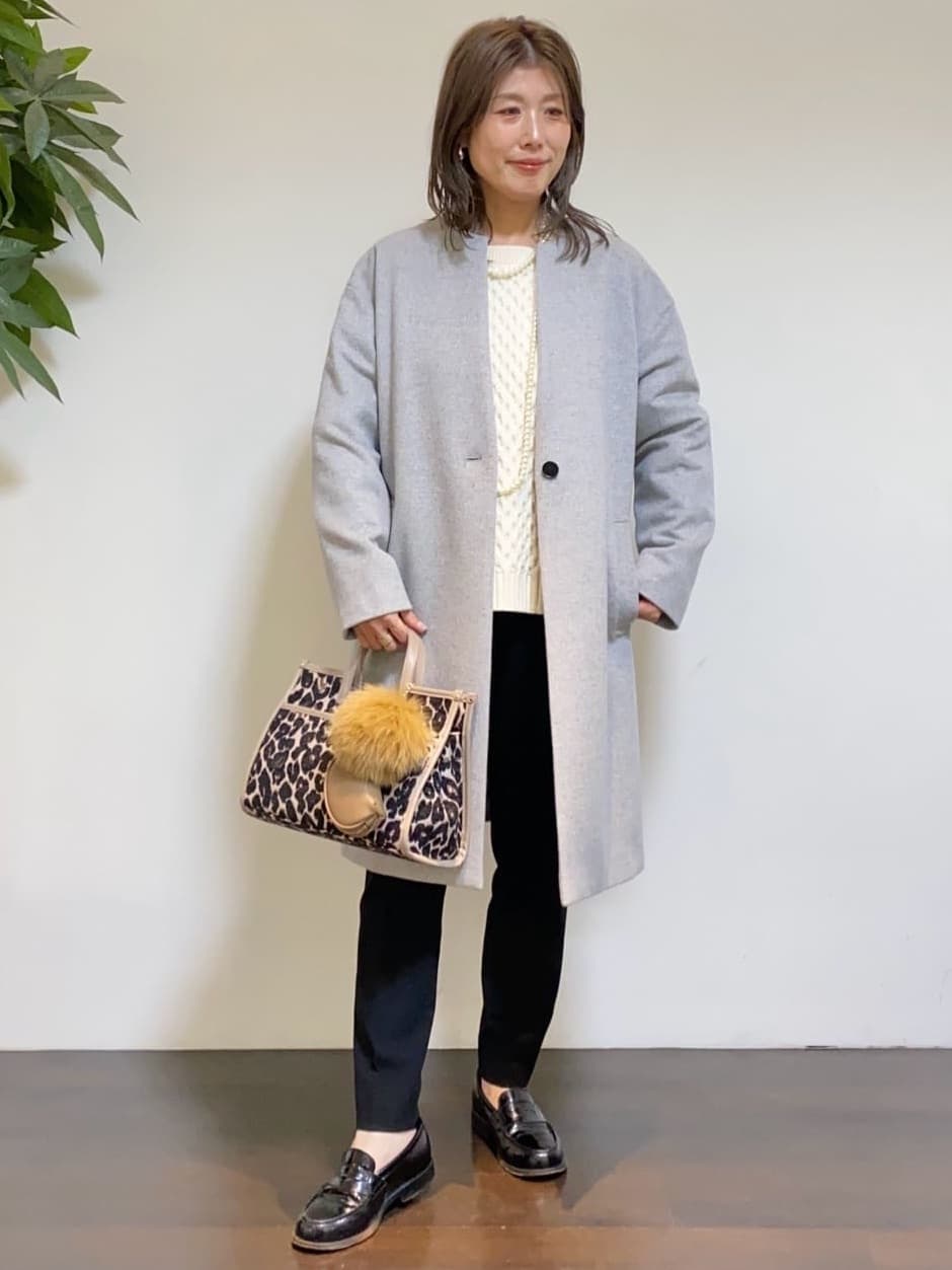 tomoさんの「UNTITLED｜【TORRAZZO DONNA】ドッキングニットトップス」を使ったコーディネート