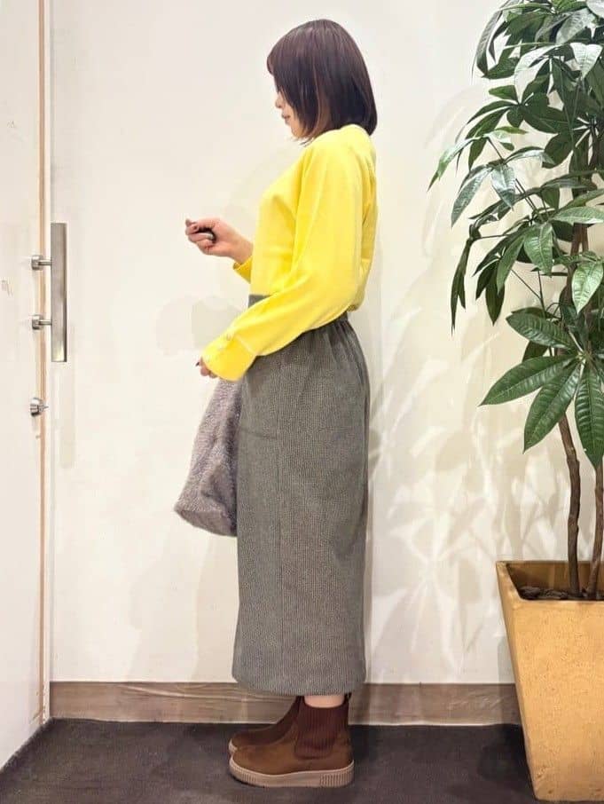 TOWAさんの「SHOO･LA･RUE｜【洗濯機可/吸湿発熱】チクチクしにくいもちもちハイネックニット」を使ったコーディネート