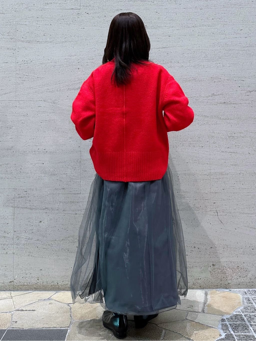 makiさんの「OPAQUE.CLIP｜ふわふわハイネックニット【洗濯機OK】」を使ったコーディネート