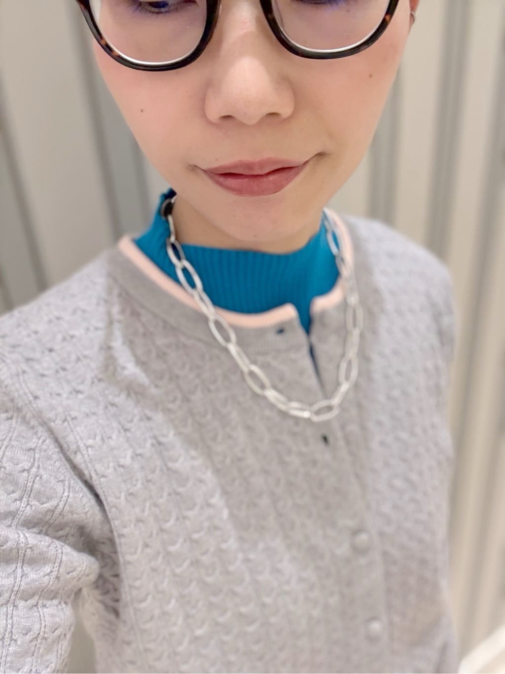  Ayumiさんの「grove｜【あったか起毛】きれいも暖かさも叶える、スーパーストレッチテーパードパンツ」を使ったコーディネート