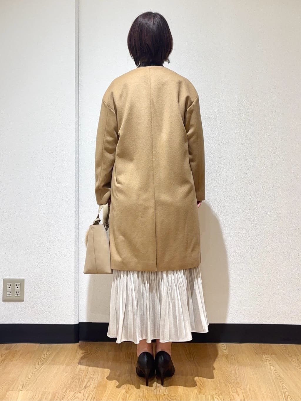 MIKIKOさんの「UNTITLED｜【8色展開/洗える】ウールカシミヤ ハイネックニット」を使ったコーディネート