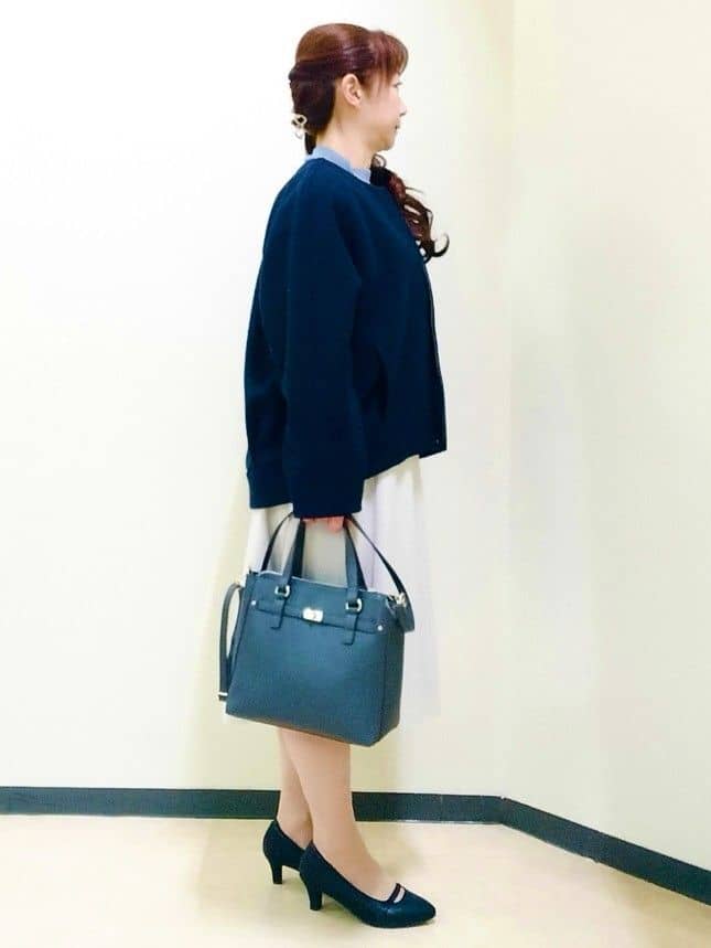 花さんの「Reflect｜【ゆったりシルエット】ジャージメルトンコクーンジャケット」を使ったコーディネート