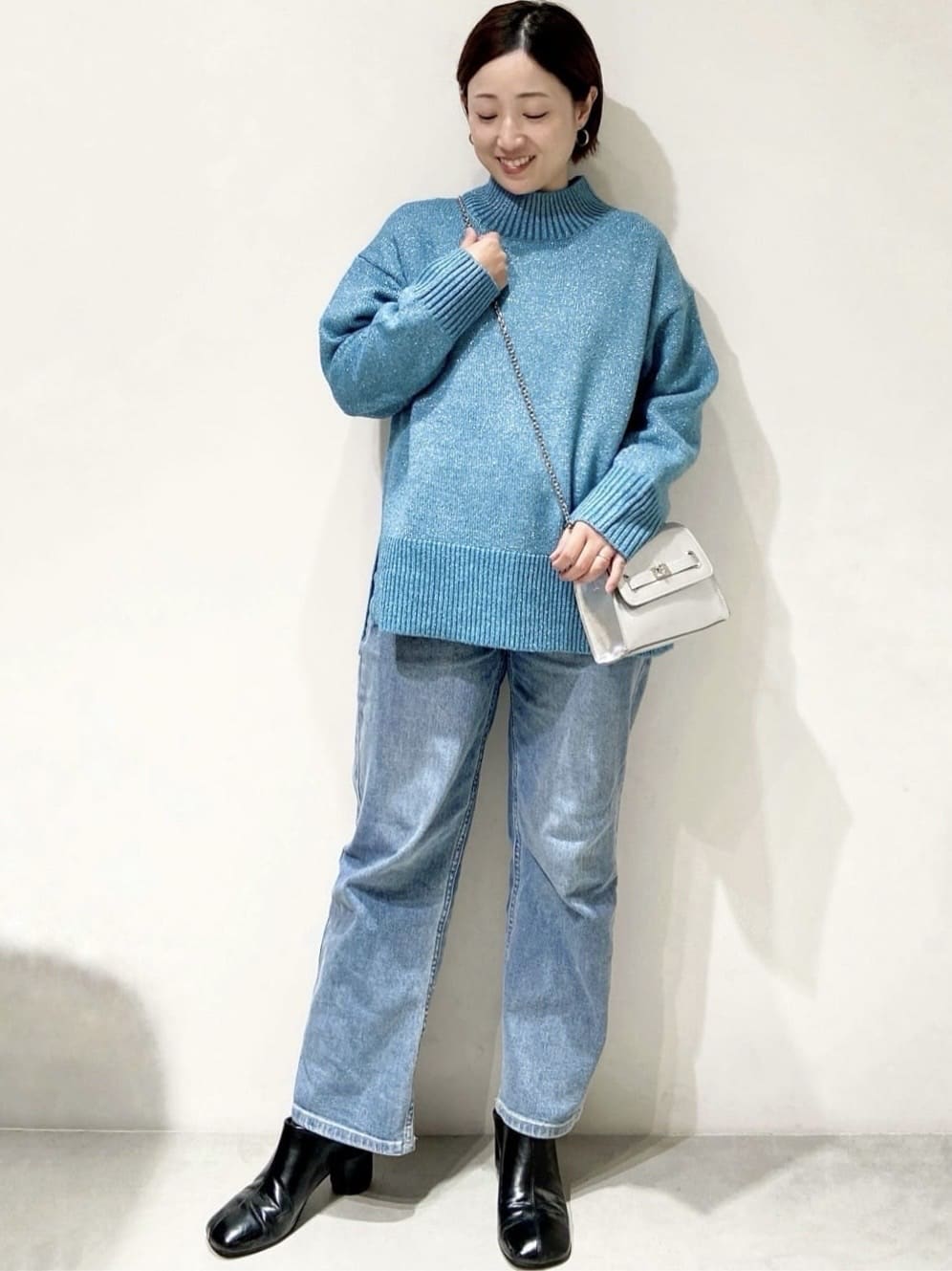 MIHOさんの「OPAQUE.CLIP｜ウォームタッチ イージーワイドパンツ【洗濯機洗OK／ストレッチ】≪SS～LL≫」を使ったコーディネート