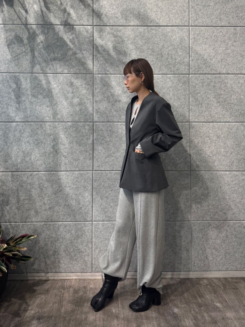 designer yukaさんの「CODE A｜twist sheer rib LS」を使ったコーディネート
