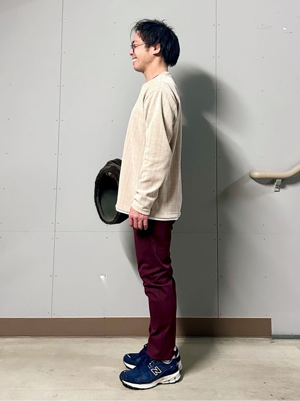 KENJI Iさんの「THE SHOP TK｜【心地良い、滑らかさ】レイヤード風ケーブル ニットソー 【洗濯機OK】」を使ったコーディネート