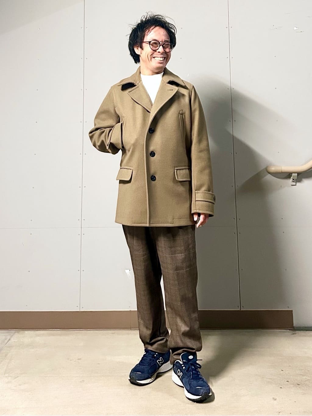 KENJI Iさんの「THE SHOP TK｜ウーリックシングルPジャケット」を使ったコーディネート