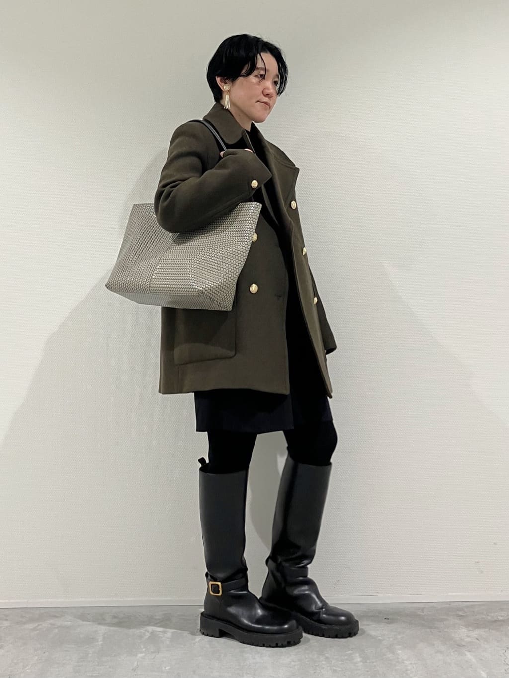 Cさんの「HIROKO HAYASHI｜OTTICA（オッティカ）トートバッグ」を使ったコーディネート