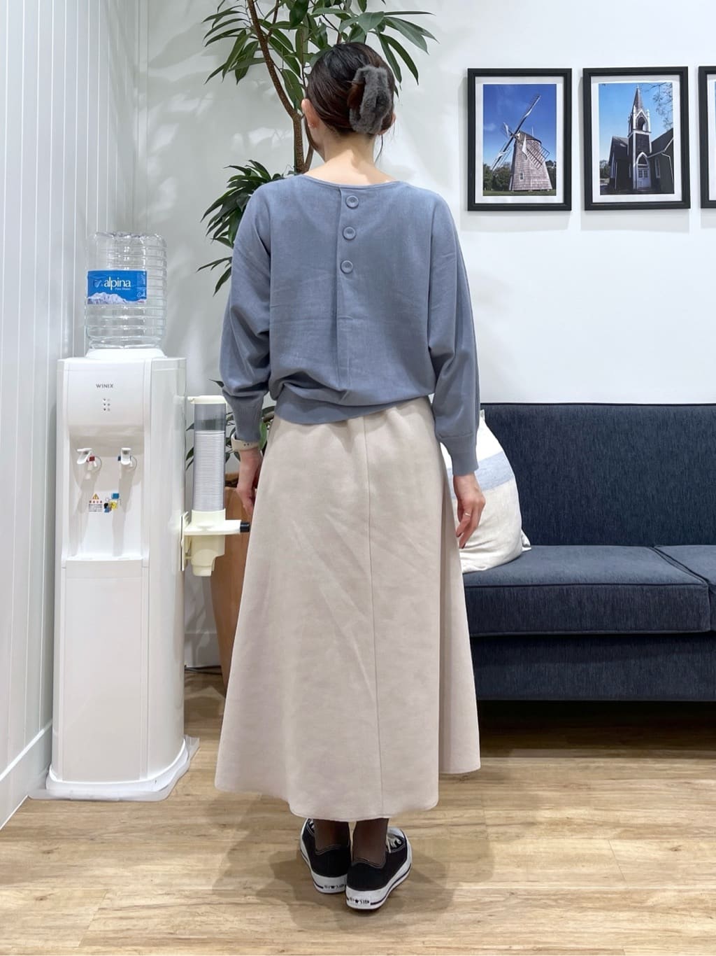 canaさんの「Dessin｜【撥水・2WAY】ミュラーダウンコートロング丈」を使ったコーディネート