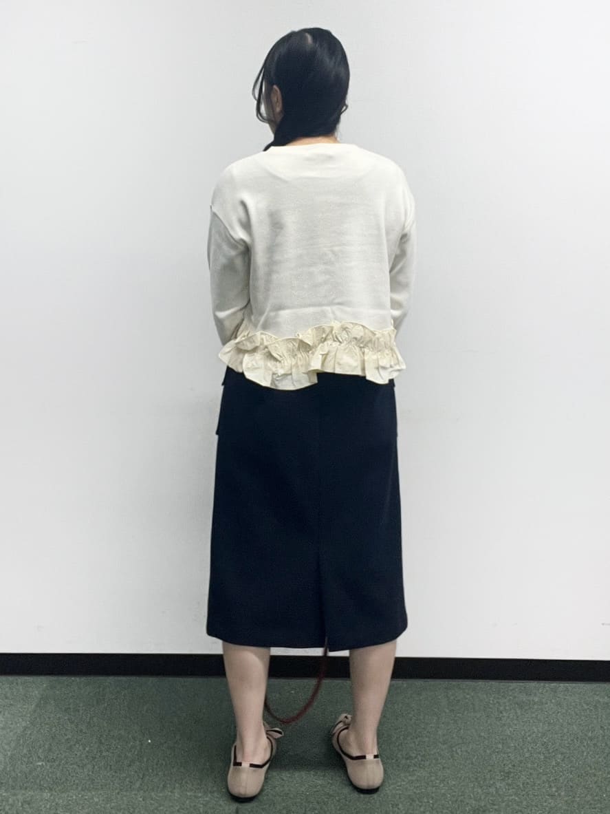 Hitomiさんの「index｜フリルドッキングトップス【洗濯機OK】」を使ったコーディネート
