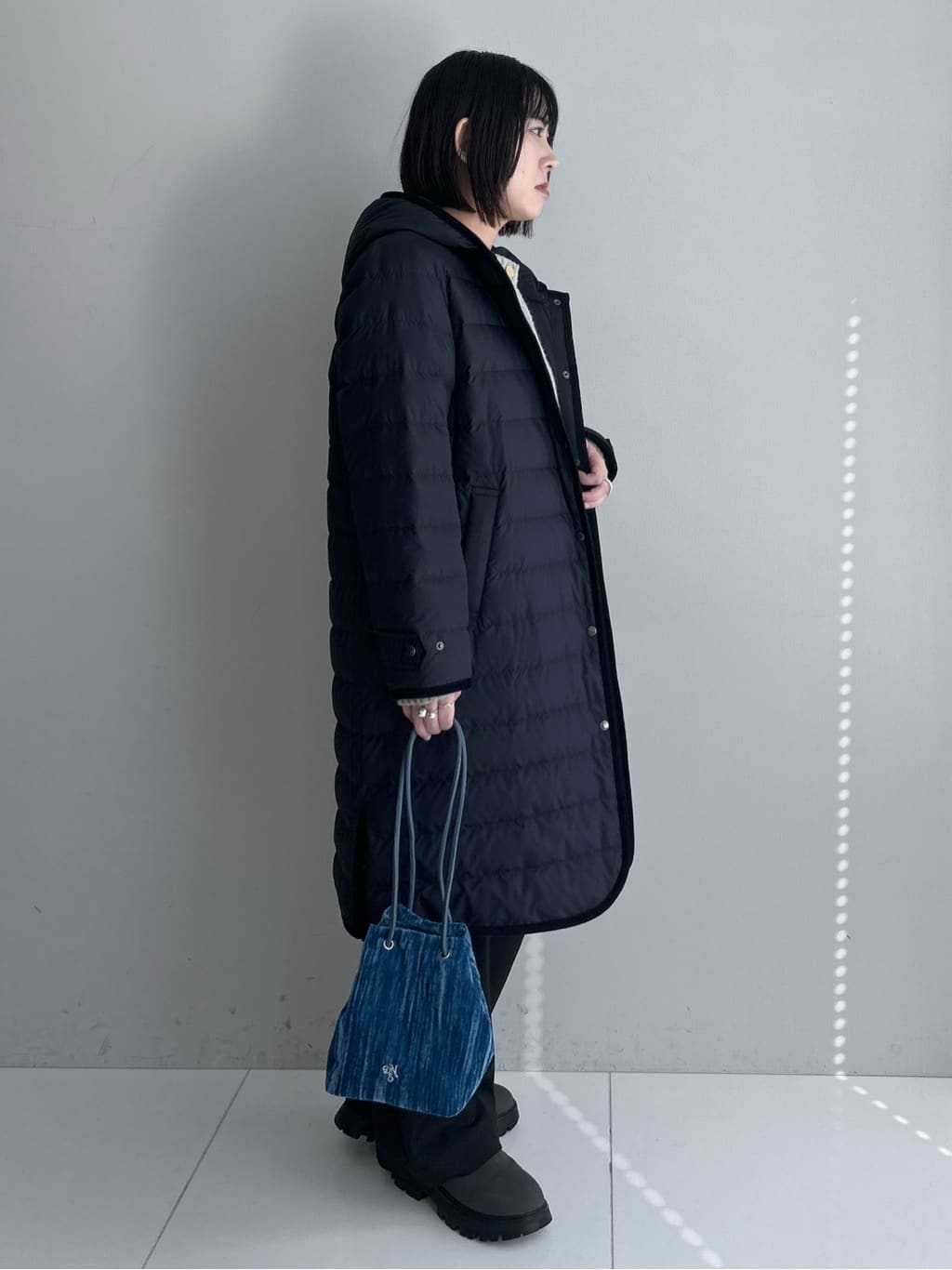 Hirokaさんの「Dessin｜【撥水・2WAY】ミュラーダウンコートロング丈」を使ったコーディネート