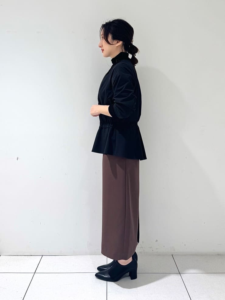 そんさんの「INDIVI｜【洗える／薄手／ラメ】シアーラメニット」を使ったコーディネート