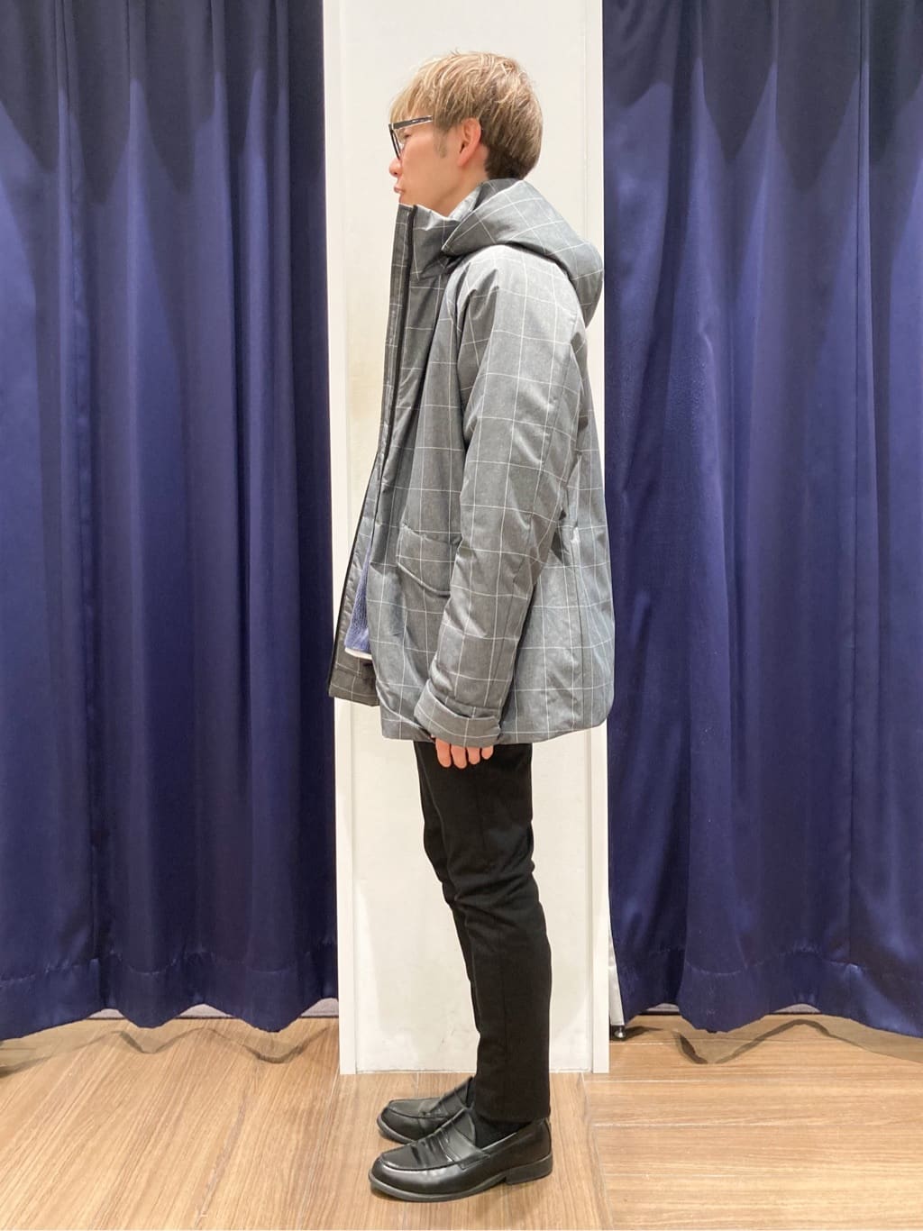 つーじーさんの「THE SHOP TK｜【軽くて、暖かい】SORONA／ソロナ 中綿ブルゾン 防風/軽量/洗濯機OK/フード脱着可」を使ったコーディネート