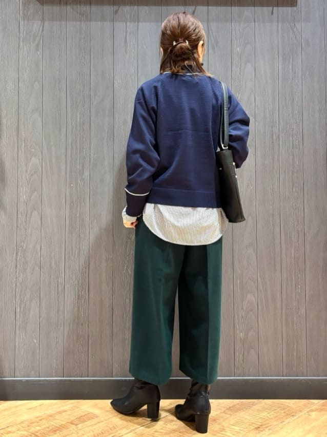 meiさんの「SHOO･LA･RUE｜【洗濯機可/S-LL】きちんと見えする あったか裏起毛ガウチョパンツ」を使ったコーディネート