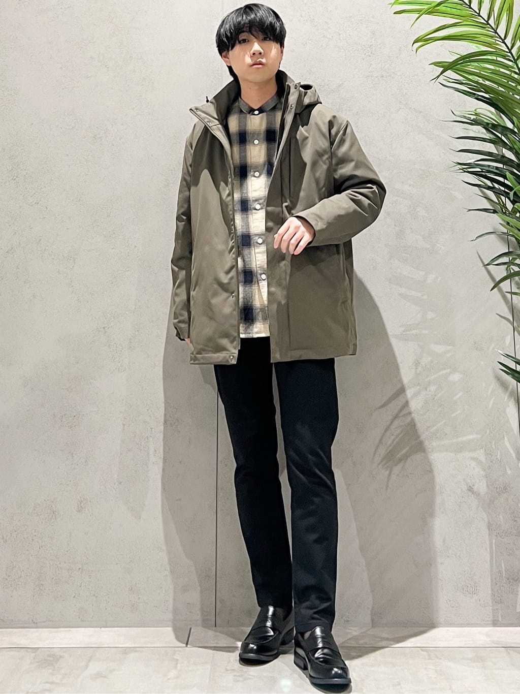 SHI-MAさんの「THE SHOP TK｜【3WAY】中綿ライナー付き カルゼコート　洗濯機OK/ON・OFF対応」を使ったコーディネート