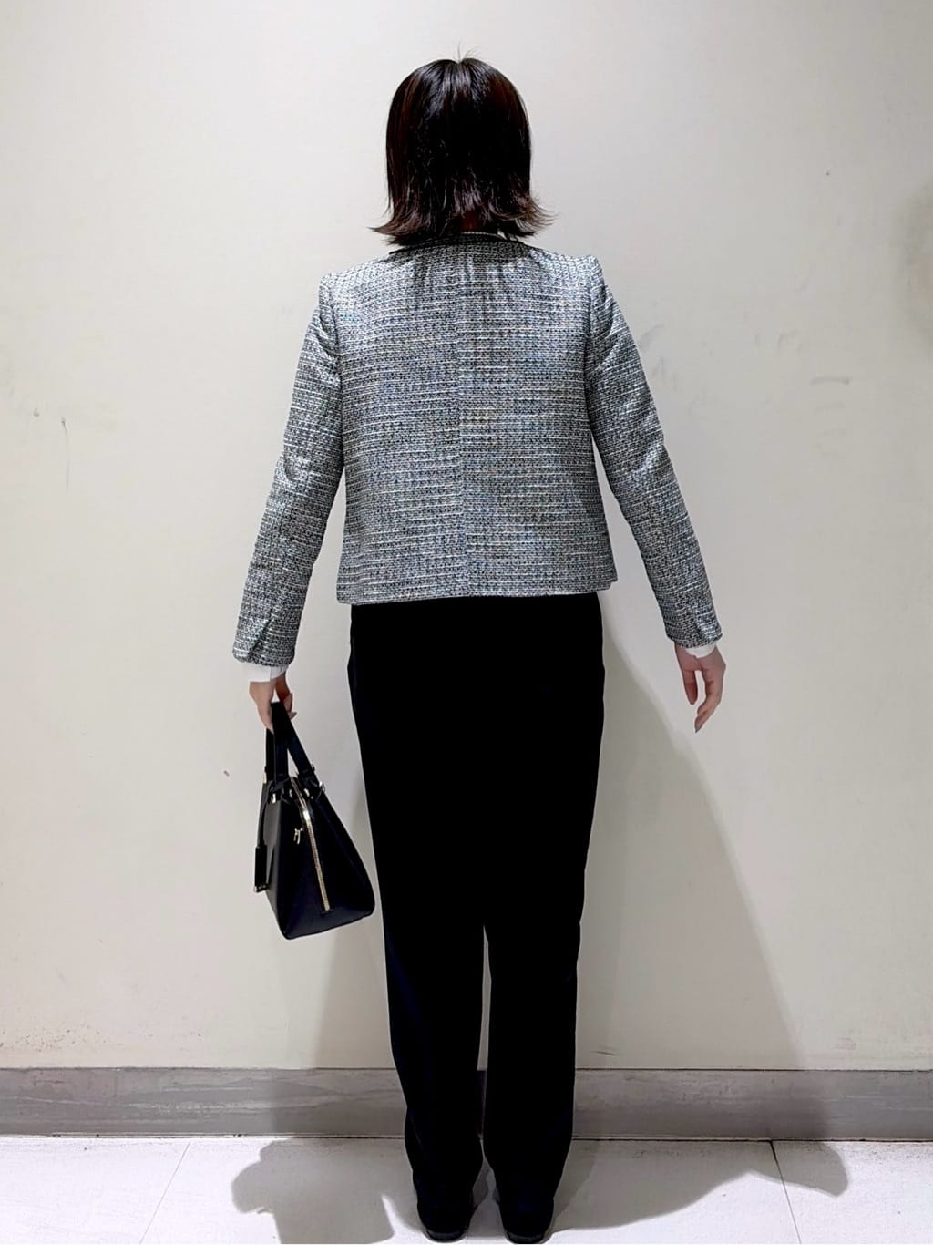 *mai*さんの「OPAQUE.CLIP｜メタルフラワーフェイクパールブローチ」を使ったコーディネート