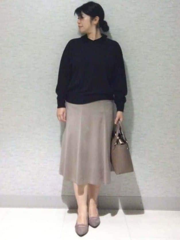 sakoさんの「Reflect｜【すっきりシルエット】ショート丈ダウンコート」を使ったコーディネート