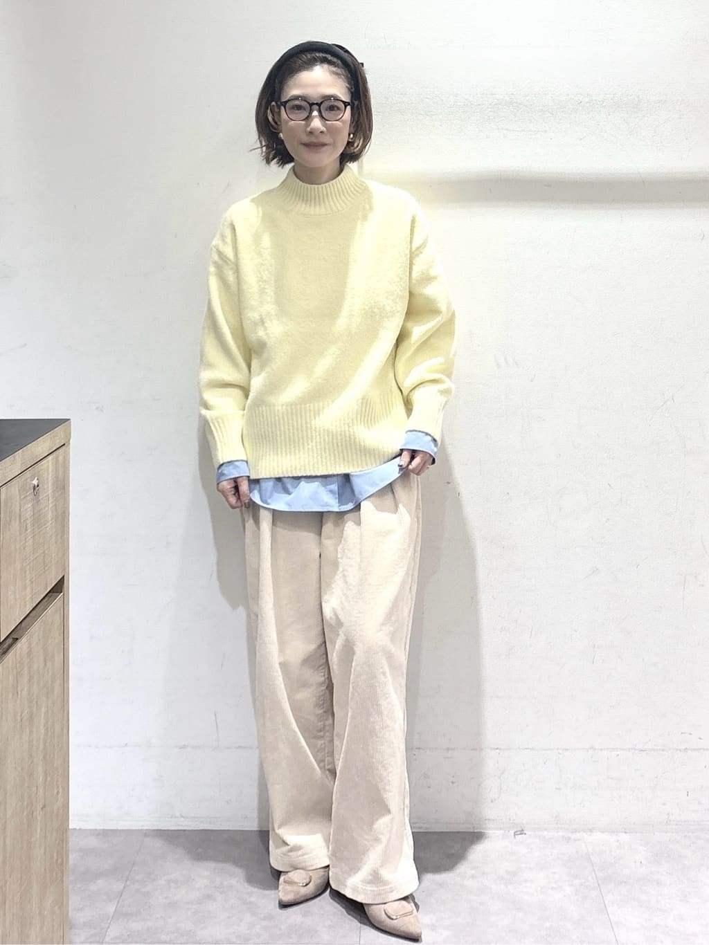 たけねぇさんの「OPAQUE.CLIP｜ふわふわハイネックニット【洗濯機OK】」を使ったコーディネート