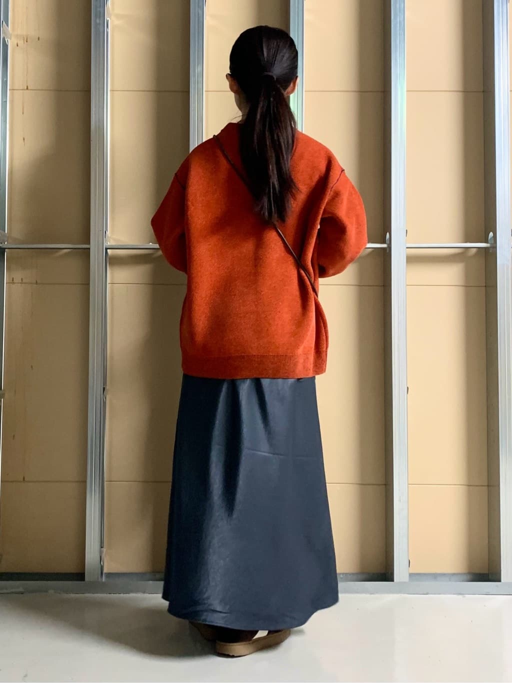 sahoさんの「THE SHOP TK｜【大人の上品カジュアルを叶える】ハグするニット 洗濯機OK／6色展開」を使ったコーディネート