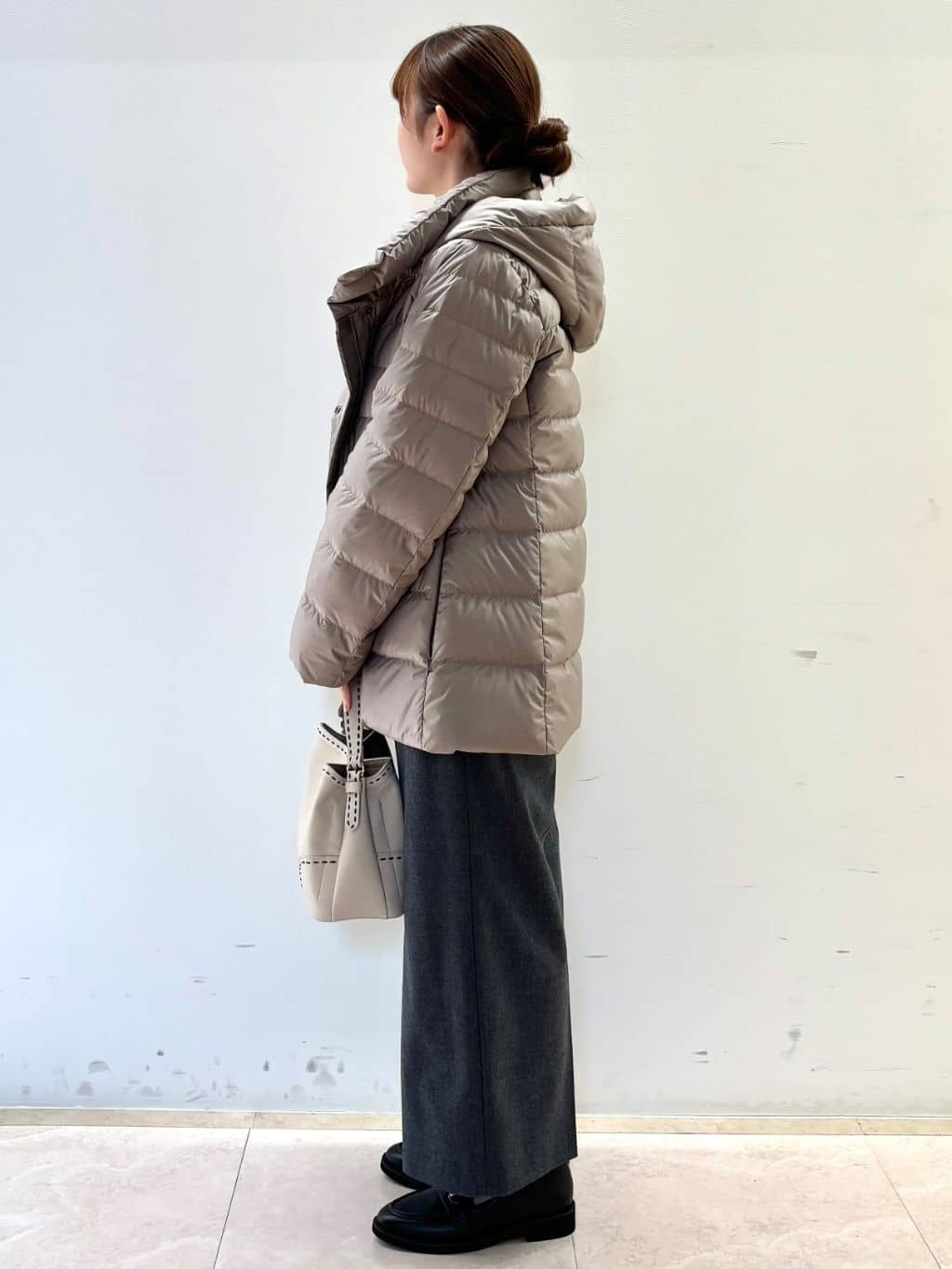 Satoさんの「Reflect｜【SS-4Lサイズ】フーデッドミドルダウンコート」を使ったコーディネート