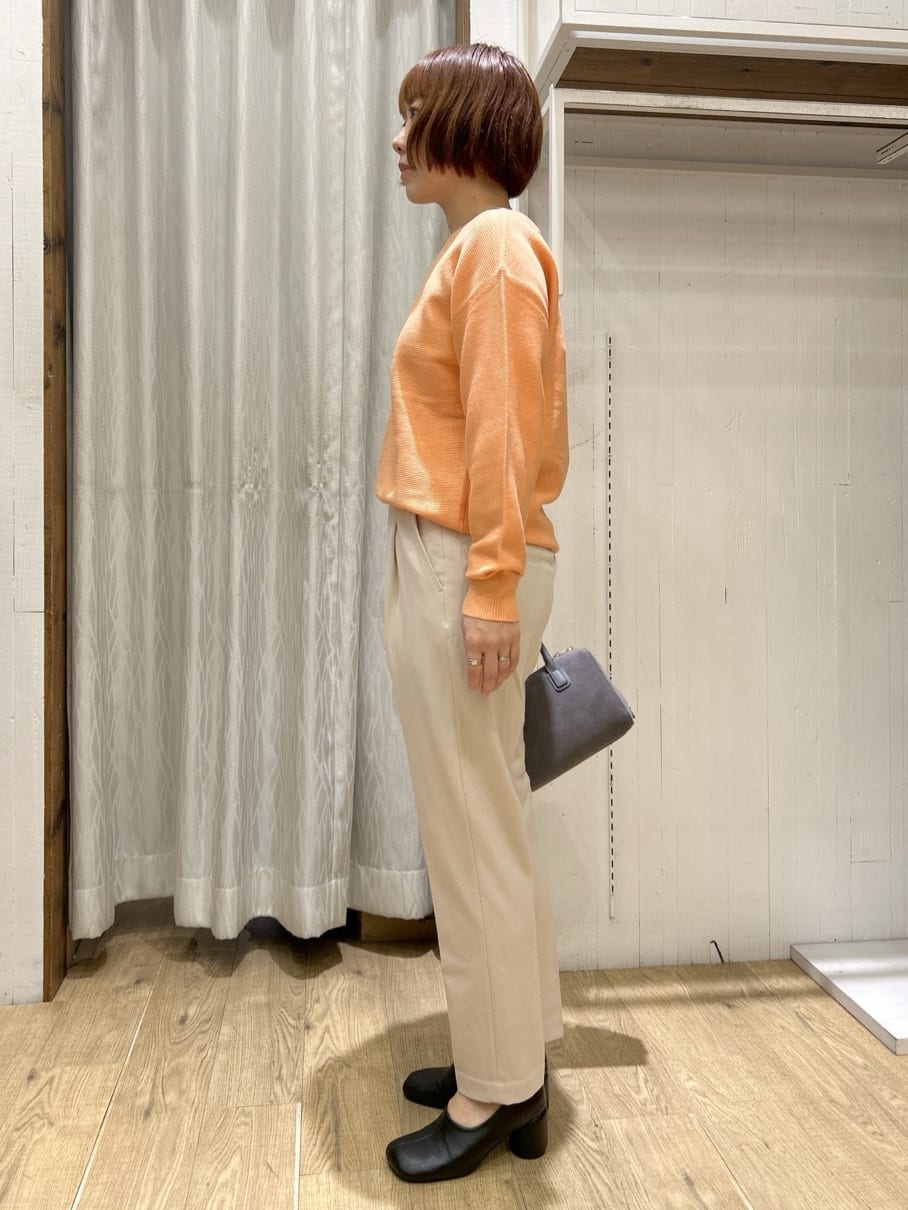 ga_riさんの「THE SHOP TK｜【S-XLサイズ/選べる6色】どこから見ても美しい ガーターニット/洗濯機OK」を使ったコーディネート